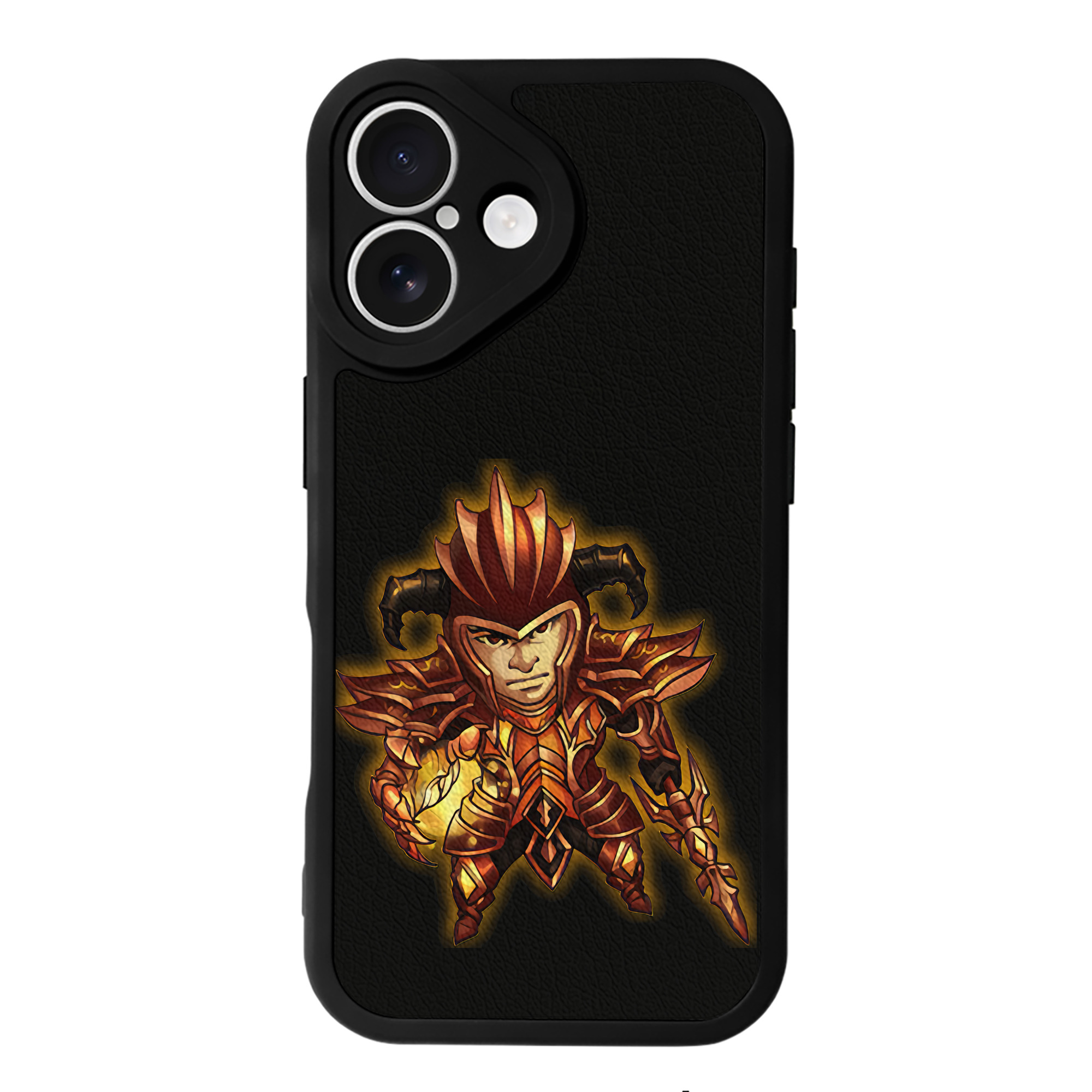 リーグ・オブ・レジェンド League of Legends LOL 【iPhone 16シリーズ対応】シリコンスマホケース（レザー調） 材質：シリコン